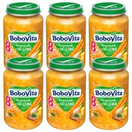 6 x BoboVita Krupniczek s teľacím mäsom po 8. mesiaci 190g