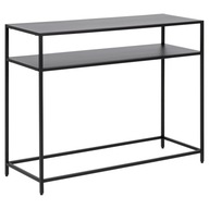 Stôl NEWIE farba čierna moderný štýl 100x35 actona - TABLE/CONSOLE/ACT/N