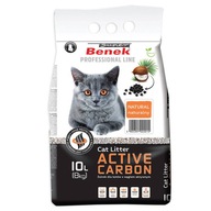 Żwir dla kota bentonit z węglem aktywnym 10L 2015