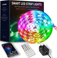 LED szalag RGB Smart LED 10m Távirányító SZINKRONIZÁLÁS