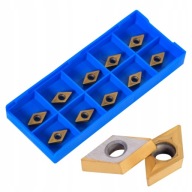 10X CSEMPE ESZTERGA KÉS CNC DCMT070204-HM YBC251