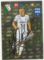 Karta panini autograf Legia sezon 17/18 Limited Edition Adam Hlousek