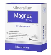 Magnez Strong cytrynian magnezu, 30 kapsułek