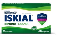 Iskial Immuno + Czosnek 60 kapsułek