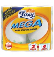 Foxy Mega Ręcznik Papierowy 2 Długie Rolki
