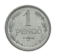 [M4028] Węgry 1 pengo 1941 mennicza
