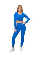 KOMPLET SPORTOWY DAMSKI BLUZKA/TOP I LEGGINSY chab