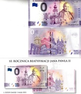 Banknot 0-euro-Polska 2021-2A Jana Pawla II