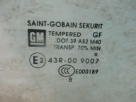 OPEL CORSA D 3D window door front right