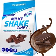 6PAK Milky Shake Whey 700g białko WPC Czekoladowe