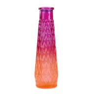 Váza ARCHIE sklenená ombre fukcionárno-oranžová 6,5x22 cm HOMLA