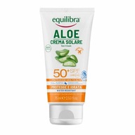 EQUILIBRA ALOE Solare Aloe vera opaľovací krém SPF50+ UVB/UVA, 75ml