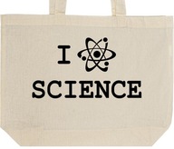 I LOVE SCIENCE torba zakupy prezent