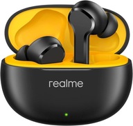 Słuchawki bezprzewodowe dokanałowe Realme Buds T100 czarne BT 5.3 IPX5 AI