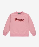 Dziecięca różowa bluza bez kaptura PROSTO Tysiąc 98-104