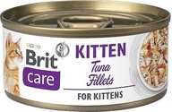 BRIT CARE KITTEN Z TUŃCZYKIEM DLA KOCIĄT 70g