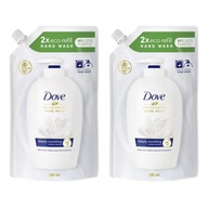 Dove Caring Hand Wash Tekuté mydlo zásoba 2x500ml
