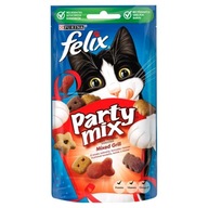 Felix Party Mix Mixed Grill Przysmak dla Kota Wołowina Kurczak Łosoś 60g