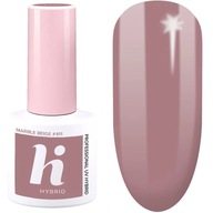 HI HYBRID - LAKIER HYBRYDOWY #411 MARBLE BEIGE 5ML