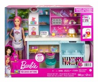 Barbie Cukiernia Zestaw + Lalka HGB73