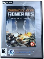 COMMAND CONQUER GENERALS DELUXE płyty bdb PL PC