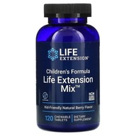 Life Extension Children's Formula Life Extension Mix Čučoriedka 120 tabliet