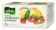 Herbata Truskawka Mango Vitax 20tb