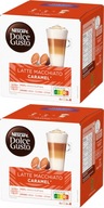 Kapsułki Nescafe Dolce Gusto Latte Caramel 16szt x2