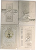 Karnet Komunia ręcznie robiony C5 + koperta