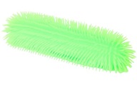 Chlpatá húsenica stláčacia hračka Pufferz YOYO 30cm zelená