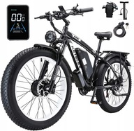 2000W Dvojitý motor Elektrický bicykel Nová K800 48V 23AH 55KM/H