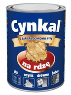 Farba na rdzę CYNKAL gruntoemalia 2,5l czerwony tl