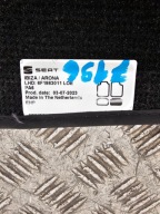 mats WELUROWE SEAT IBIZA 2017+ OE