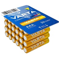 24x bateria LR03 Varta Longlife 1.5V AAA MN2400