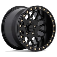 KMC Powersports KS235 GRENADE BEADLOCK 14X7 4X137 ET10 SATIN BLACK