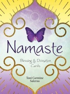 Namaste: Blessing & Divination Cards Carmine