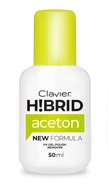 CLAVIER ACETON 50 ML REMOVER DO USUWANIA HYBRYDY ŻELU MINI