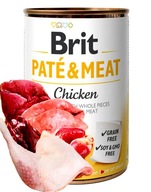 Brit Pate&Meat mokra karma dla psa Chicken 400g