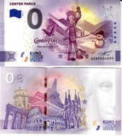 UE -Banknot 0-euro-Niemcy 2021-2A Center Parcs