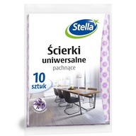 Ścierki uniwersalne pachące 10 szt Stella lawenda