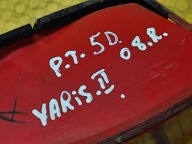 TOYOTA YARIS II light right rear part