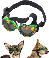 Slnečné okuliare pre psov UV ochranné vetruodolné
