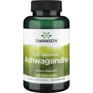 Swanson Ashwagandha 450mg 100kap ŻEŃ-SZEŃ INDYJSKI