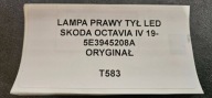 light right rear part LED SKODA OCTAVIA IV 19- original