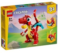 LEGO(R) CREATOR 31145 Vörös sárkány