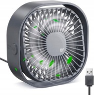MINI ASZTALI VENTILÁTOR USB ÁLLÍTHATÓ DŐLÉSSZÖG KIS MÉRET