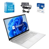 Notebook HP 17-cn0601nw N4020 16/512 17,3" Intel Celeron N 16 GB / 512 GB strieborný