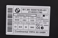 control unit module CAS 9287535 BMW X1 E84 2.0 D 184 KM XDRIVE LIFT 12-15