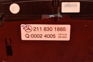 control panel air conditioning devices KLIMY 2118301885 MERCEDES E-KLASA W211 02-06