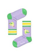 Detské ponožky HAPPY SOCKS fialové 28-31
